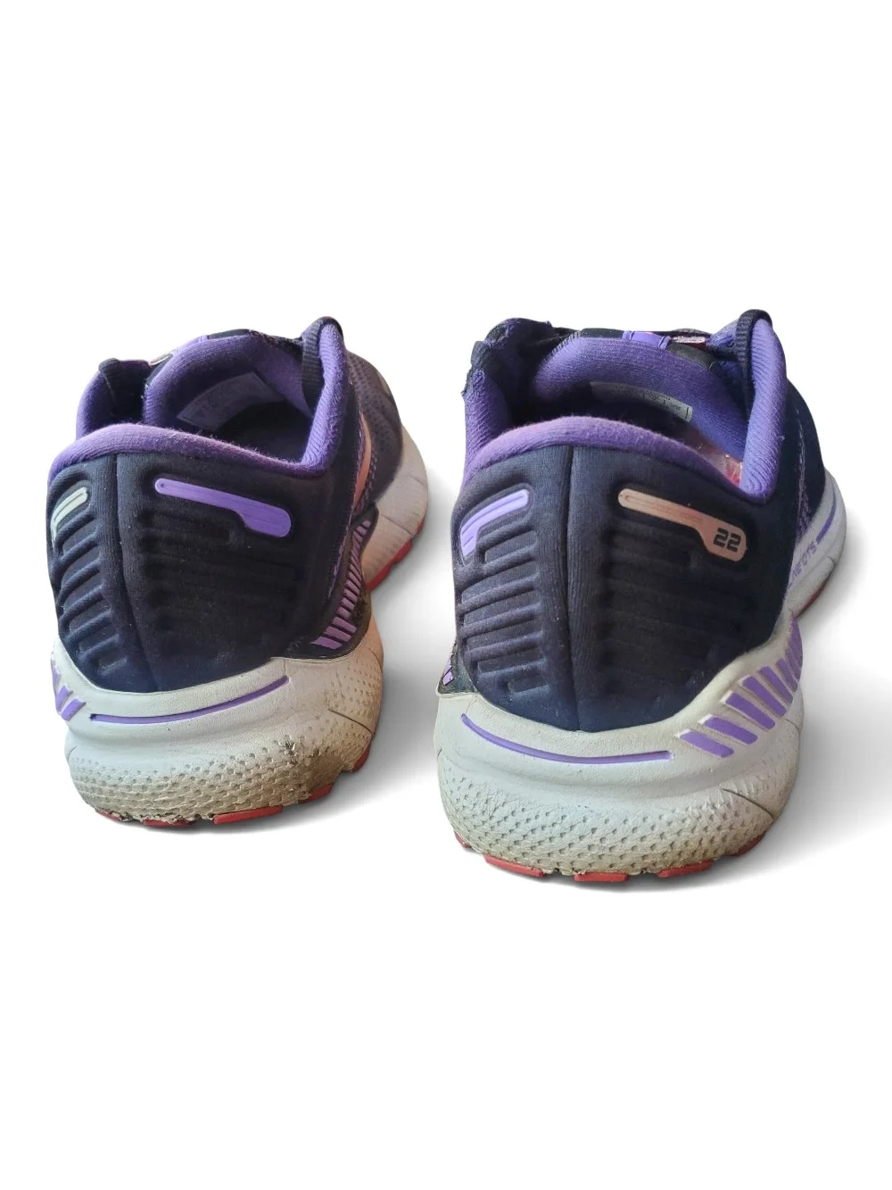Brooks Adrenaline GTS Women’s Running Shoes Black Purple Coral